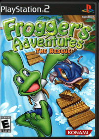 Frogger's Adventures The Rescue Playstation 2 US box art